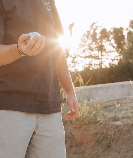 Fin de journée lors d'un événement en plein air en Provence